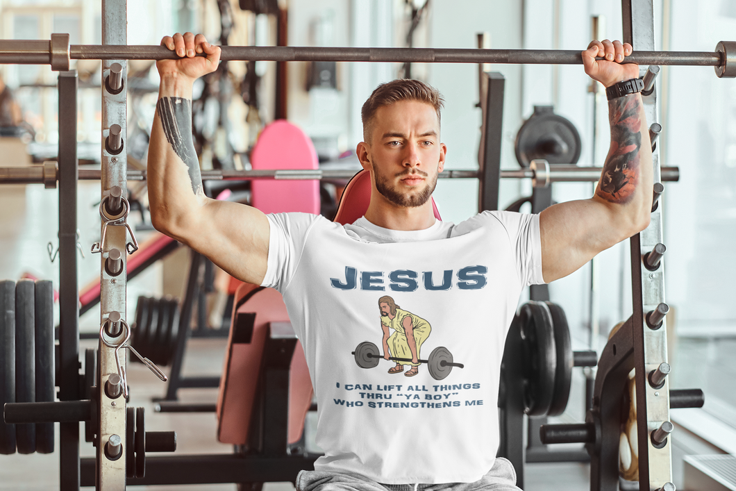 Jesus Deadlifting T-Shirt